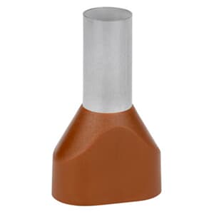 PP Duo Embout de Câble 2FER10018P-F