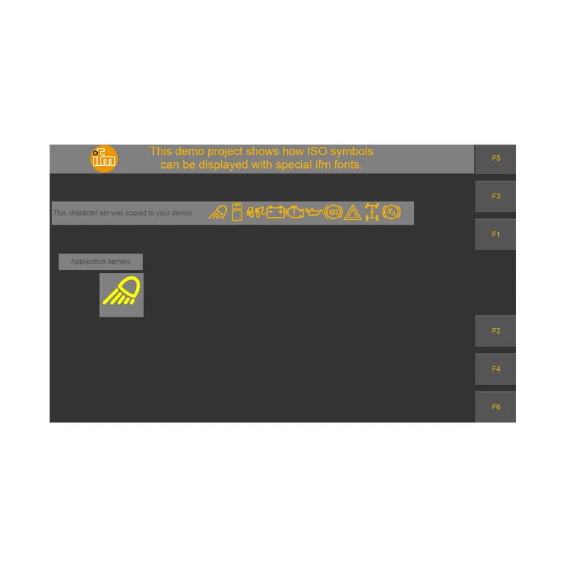 Symboles ISO 2575 pour CODESYS 3.5 - CP9050 CP9050