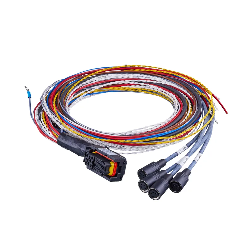 Câble de connexion avec prise AMP, pour 4 caméras analogiques - E2M276